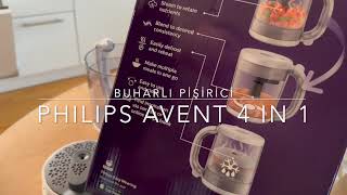 Philips 4 in 1 Buharlı Pişirici  UNBOXING [upl. by Carlstrom]