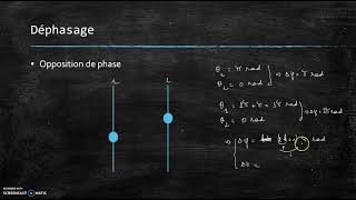 Physique  Déphasage entre deux MHS [upl. by Ardnot]