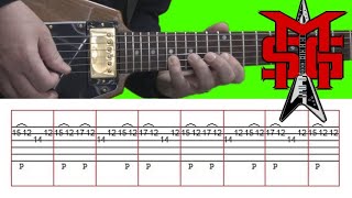 Michael Schenker Group  Armed and Ready  Guitar Solo Lesson with accurate Tabs [upl. by Eveineg]