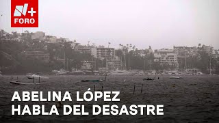 Presidenta municipal de Acapulco descarta muertos y desaparecidos por John  Las Noticias [upl. by Tingley]