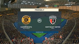 Kaizer Chiefs vs Northeast United  FIFA 23  Club Friendly [upl. by Acirtap751]