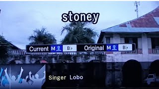 STONEY Lobo 🎵Karaoke Version🎵 [upl. by Ranite]