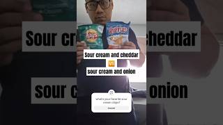 CHIPS versus chips sour cream and cheddar vs sour cream and onion [upl. by Ennaeed]