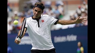 Roger Federer vs David Goffin Extended Highlights  US Open 2019 R4 [upl. by Cheung192]