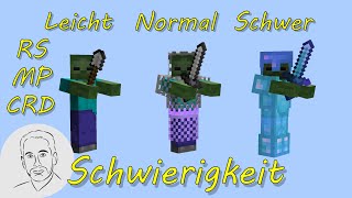 Die regionale Schwierigkeit in Minecraft  So geht Minecraft wissen nowledge [upl. by Lettie]