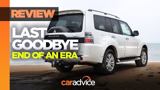 2019 Mitsubishi Pajero Shogun review Farewelling a hero  CarAdvice Drive [upl. by Osterhus]