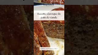 Recette classique du pain de viande [upl. by Akenal]