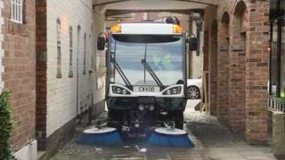 Archive Johnston Sweepers C400 MidSized Sweeper [upl. by Akinorev]