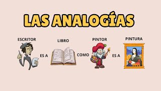 LAS ANALOGÍAS explicadas con EJEMPLOS  HABILIDAD VERBAL [upl. by Hachman]