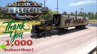 American Truck SimulatorSp Ep21 Smokey and the Bandit We play as SnowMan SPECIAL HUGE Thank you [upl. by Navar]