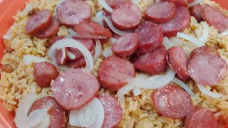 rubacão o baiãodedois com linguiça calabresa defumada acebolada [upl. by Odessa]