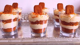 tiramisu aux spéculoos facile et rapide [upl. by Biebel599]