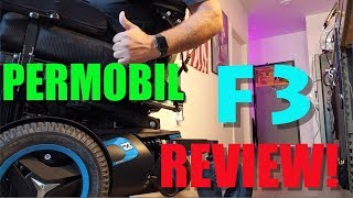 VLOG 442 Permobil F3 Review [upl. by Ardnasyl]