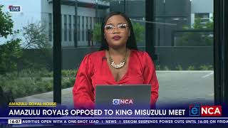 Amazulu royals opposed to King Misuzulu meet [upl. by Nomra]