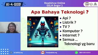 Roadshow Online GSJA Bogor 1 Pengenalan AI [upl. by Anitrebla109]