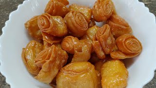 ಮೃದುವಾದ ಗರಿಗರಿಯಾದ ಖಾಜ ಸ್ವೀಟ್ ತಿನ್ನಲೇಬೇಕು  Khaja Recipe in Kannada  Khaja Sweet  Kaja Sweet recipe [upl. by Yemiaj]