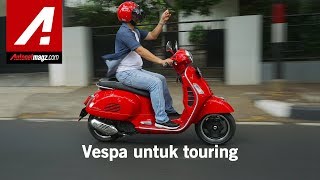 Vespa GTS Super 150 iget Review amp Test Ride by AutonetMagz [upl. by Baese]