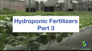 Hydroponic Fertilizers  For Leafy Greens Herbs and Lettuces [upl. by Carlock]