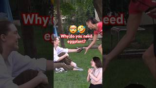 What 😱 Surprise with eggplant pranks [upl. by Garlinda446]