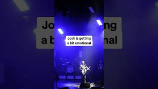 Josh Homme getting emotional 1324 TSB Arena Wellington NZ [upl. by Pierrette661]