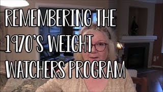 Remembering the 1970s Weight Watchers Program  Jill 4 Today [upl. by Sadella785]