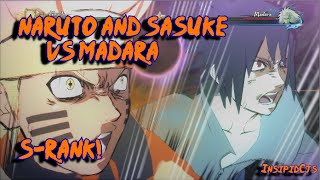 Naruto Ultimate Ninja Storm 4 Naruto amp Sasuke Vs Madara SRank English Story Part 19 [upl. by Niliak168]