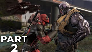 DEADPOOL PC Walkthrough Gameplay Part 2  CABLE [upl. by Nanci]