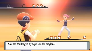 Pokemon Brilliant Diamond  VS Maylene  20241120 [upl. by Asek]