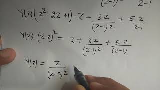 Difference Equation  Solution using Z transform  Part 3  Dr Abhishek  RSC [upl. by Hteboj]