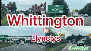 Whittington To Llynclys  Street View  Countryside  2024 [upl. by Latsyrhc]