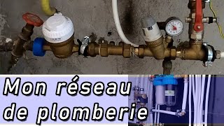 Réseau de plomberie de A à Z installation en détails  schéma [upl. by Keare]