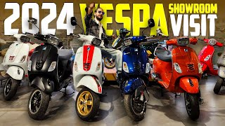 2024 Best Scooter in INDIA 😯 Vespa Showroom Visit  vespa scooter india vespascooter [upl. by Peria]