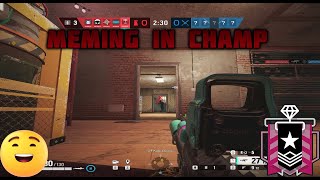 Rainbow Six Siege Meming in Ranked [upl. by Eirahcaz853]