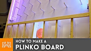 How to make a Plinko Board  Woodworking  I Like To Make Stuff [upl. by Anahahs144]