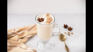 Homemade SugarFree Chai Tea Latte Recipe [upl. by Ahseyt]