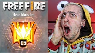 FREE FIRE ASÍ LLEGUÉ A GRAN MAESTRO EN 1 DÍA top mundial  RobleisJAJA [upl. by Tellford888]