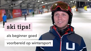 Skiën voor beginners alles over wintersport [upl. by Petua]