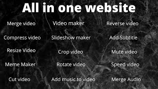 Easy way to edit Videos in one website Clideocom [upl. by Sweeney]