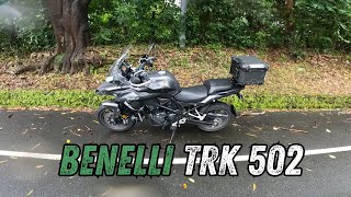 BENELLI TRK 502 TEST RIDE  CRAVING FOR PIGARPIGAR [upl. by Eicyac]