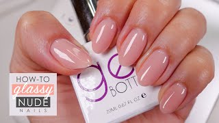 Glassy Nude Nails  How To BIAB  Shonagh Scott [upl. by Allac]