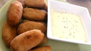 Croquetas caseras de pollo y zanahoria [upl. by Notlim]