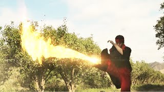 Earthbending vs Firebending Live action [upl. by Hwang]