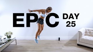 Day 25 of EPIC  HIIT Full Body Workout 60 EXERCISES NO REPEAT [upl. by Lewan]