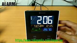 DIGOO Smart Clock Digoo DGC3X  httpswwwtokopediacomimportku minat WA 081228888350 [upl. by Artiek922]