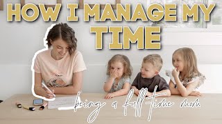 Time Management For MOMS  how i do it all and still have free time [upl. by Cash]