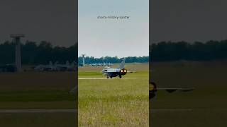 French Rafale Takeoff  Tigermeet 2024 aviation military french [upl. by Schwejda]