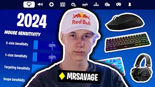 MrSavage Reveals NEW Settings Fortnite Chapter 5 Season 2 UPDATED 2024 [upl. by Jose749]