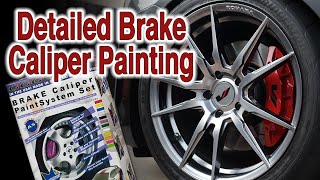 Detailed Brake Caliper Paint  Off the Car with G2 System [upl. by Aroon]