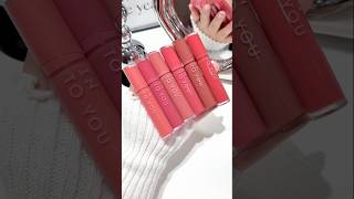 Lipmatt from into you 🌹🌺lipmatte intoyou makeup chinesemakeup chinese product [upl. by Madelena]