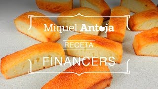 Receta de Financiers paso a paso [upl. by Marcy]